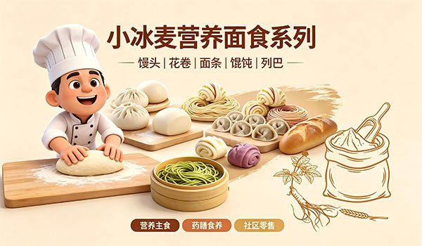 小冰麦营养面食