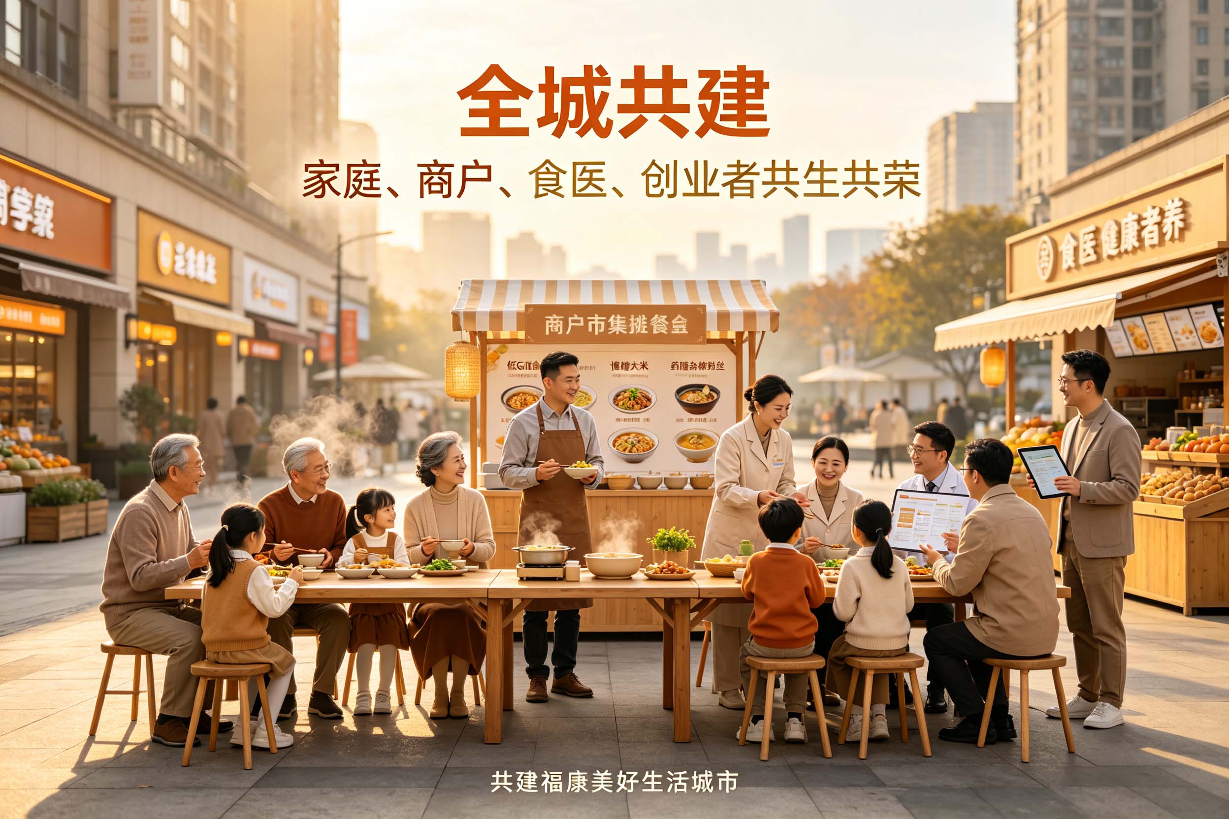 全城共建群像